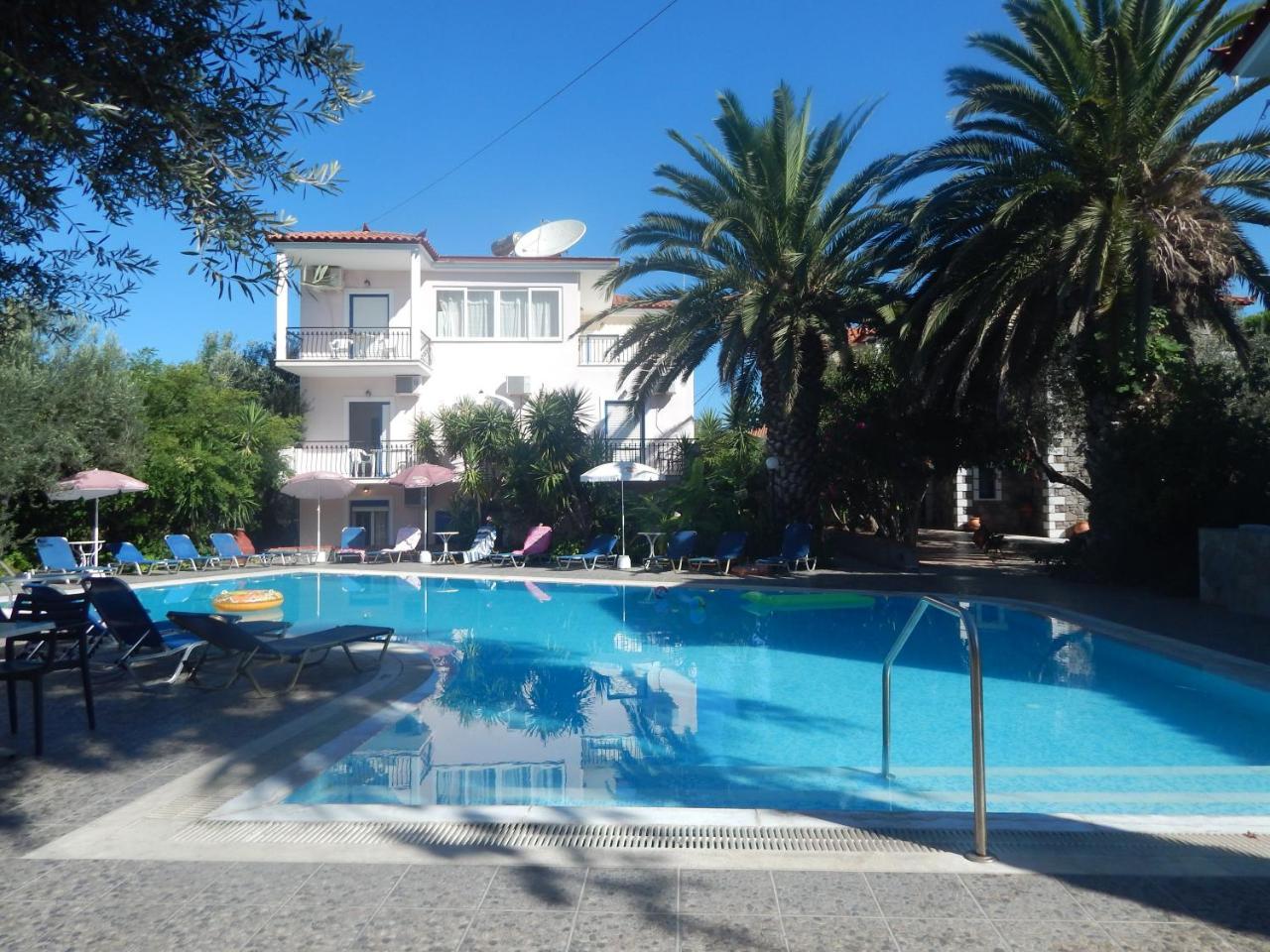 Anaxos Gardens Aparthotel Bagian luar foto
