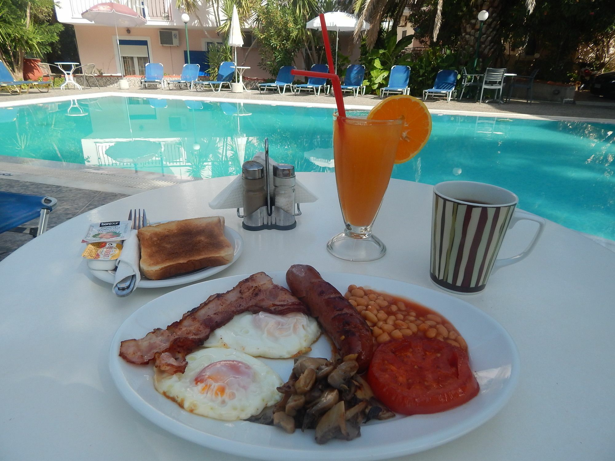 Anaxos Gardens Aparthotel Bagian luar foto